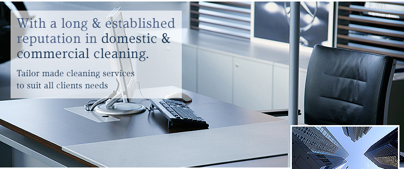 Tailor made cleaning services to suit all clients needs
